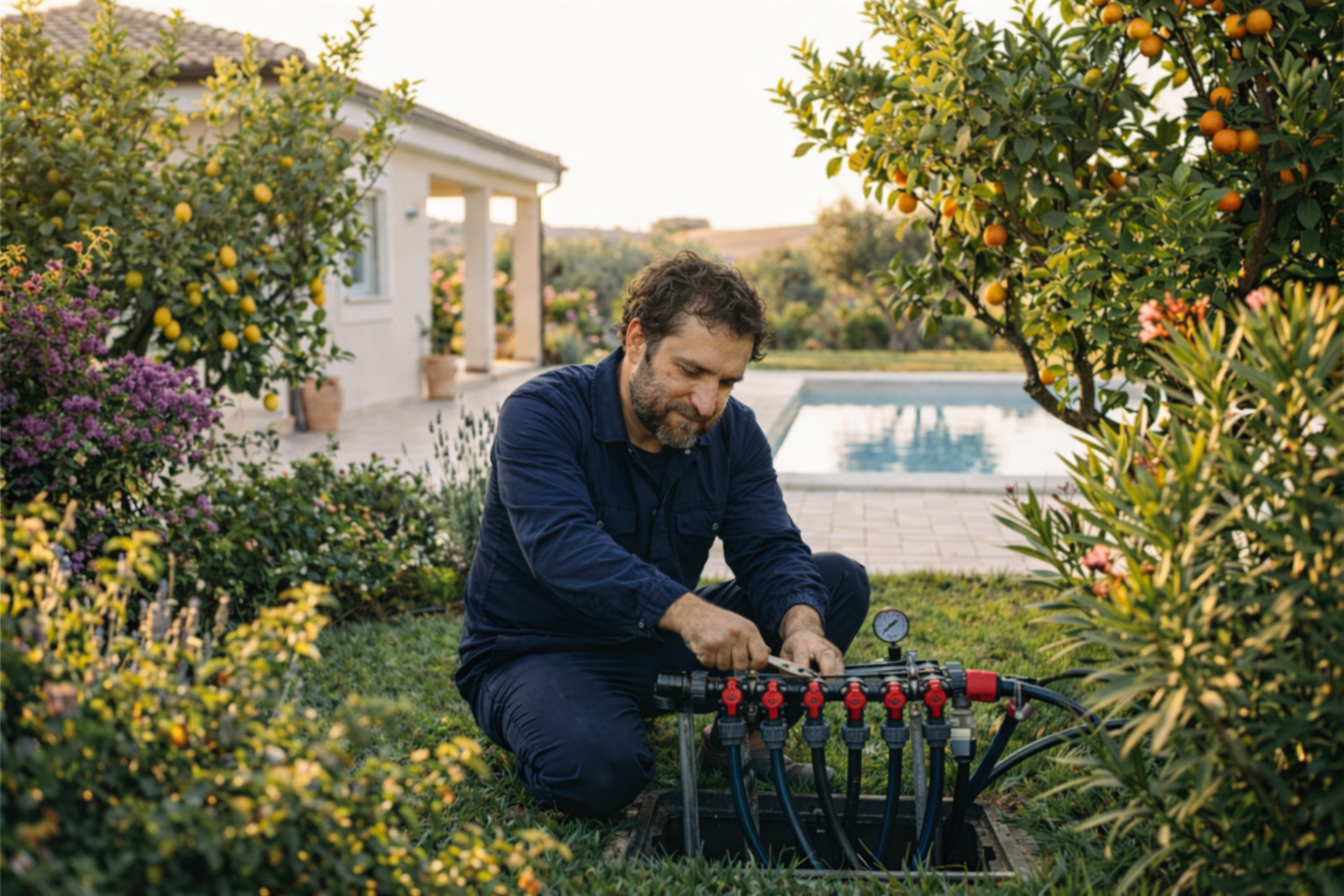 Impianto di irrigazione professionale – TE.DE.A. Giarre