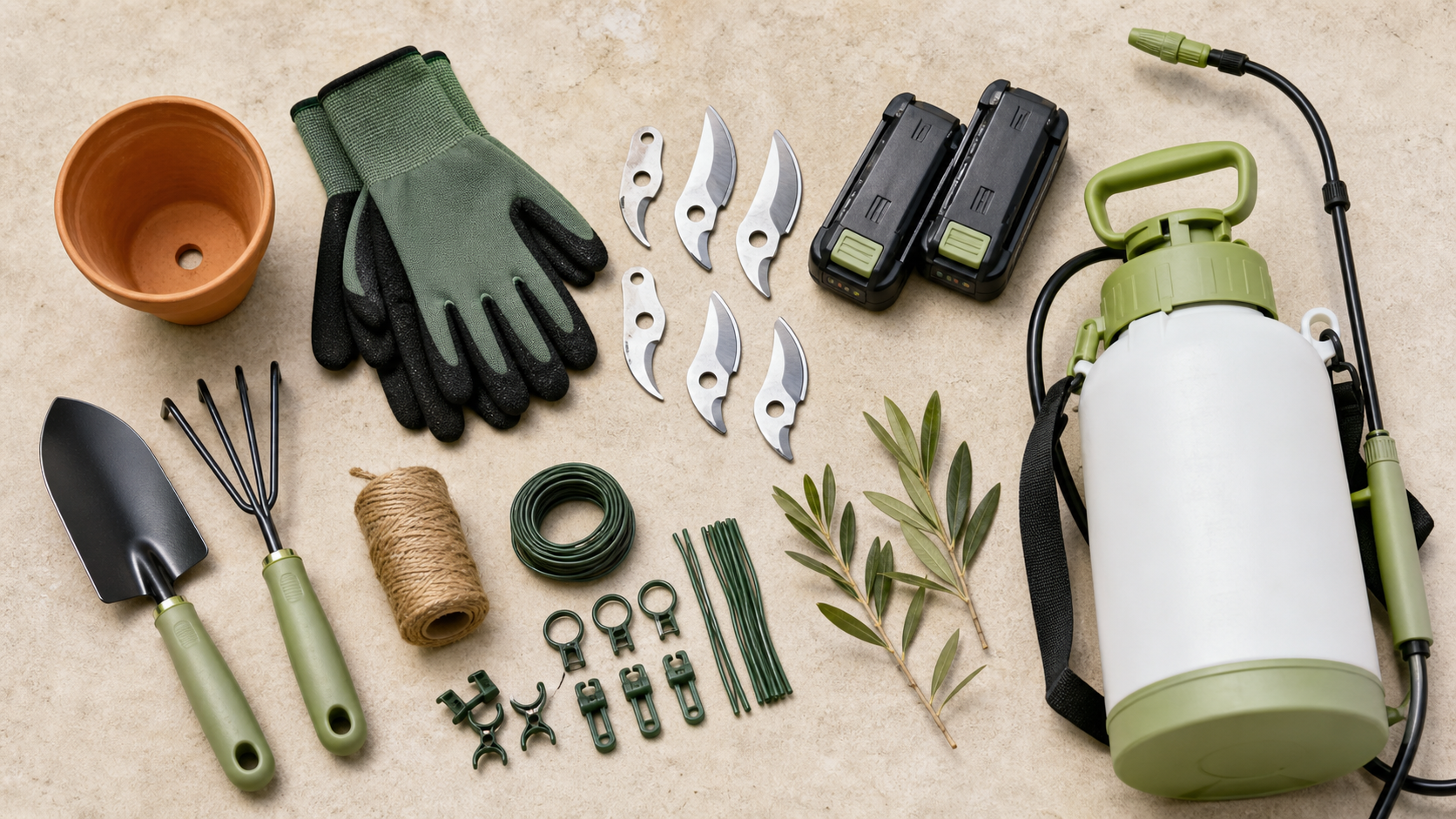 Accessori e ricambi attrezzature giardinaggio Sicilia