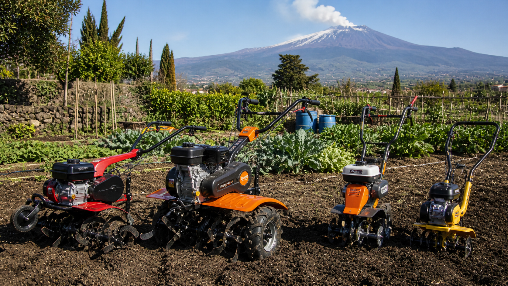 Motocoltivatori e fresatrici per orti e giardini a Giarre Catania